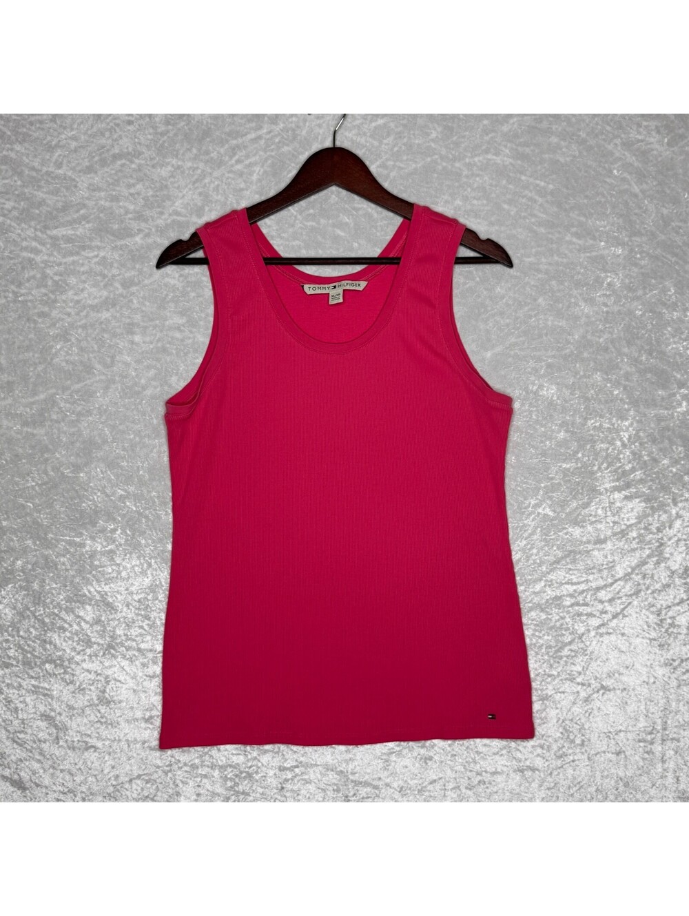 Women's 100% Cotton Tommy Hilfiger Ribbed Tank Size XL